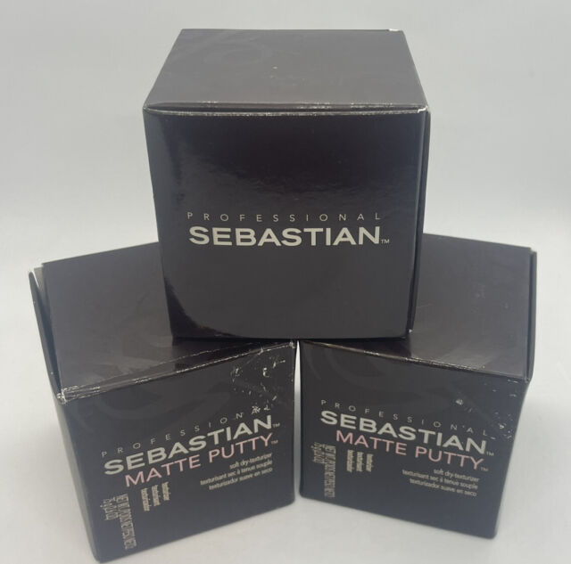 Professional Sebastian Matte Putty Lot 3 Soft Dry-Texturizer 75g 2.6oz SEE PIC