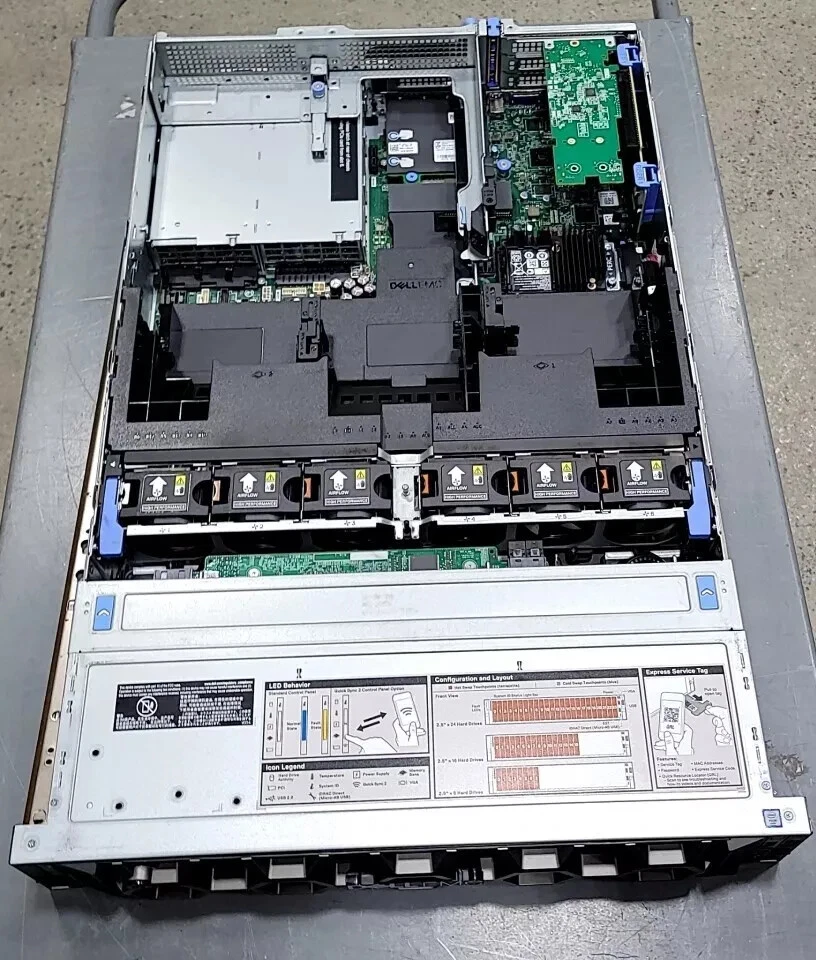 Dell PowerEdge R740xd Server 2.10Ghz 40-Core 768GB RAM 960GB SSD X 24 480GB X 2 - Image 4 of 4