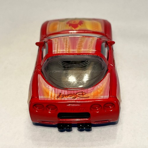 Disney Donald Duck Chevrolet Corvette Die-Cast Metal Car by Burago - Picture 4 of 5