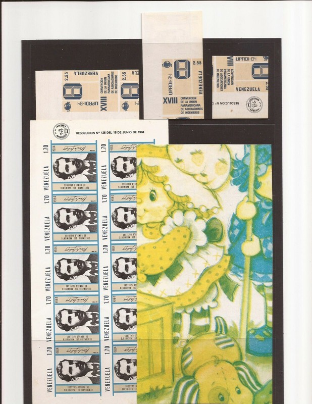 VENEZUELA-Unusual errors w/ Gallegos blocks, etc.