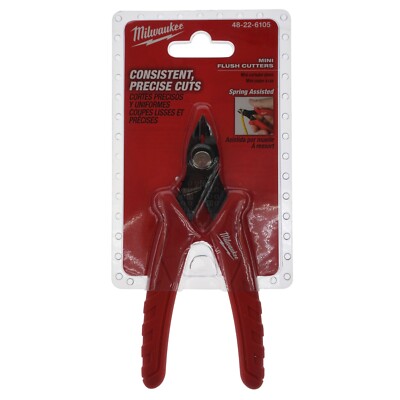 Milwaukee Tool 48-22-6105 Mini Flush Cutters | eBay