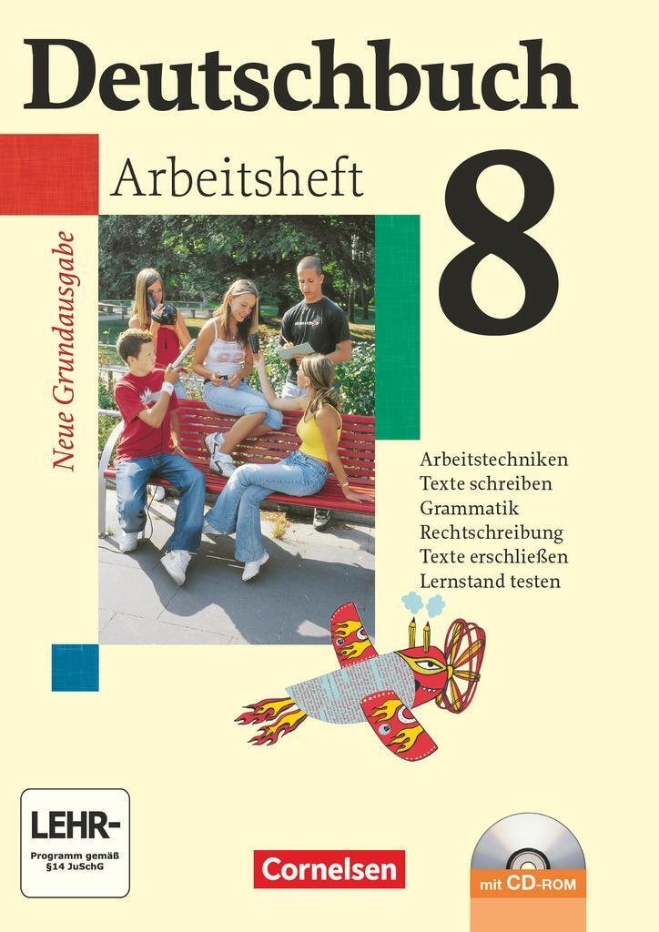Thumbnail - Deutschbuch 8. Schuljahr. Arbeitsheft Mit Lösungen | Sprach- Und