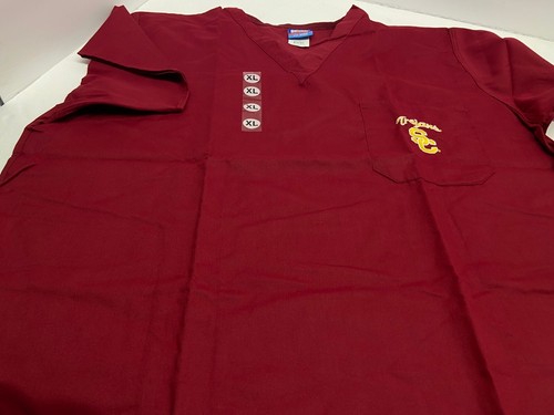 USC Trojans Scrubs V Neck Top XL Officially Licensed NEW - Picture 2 of 6