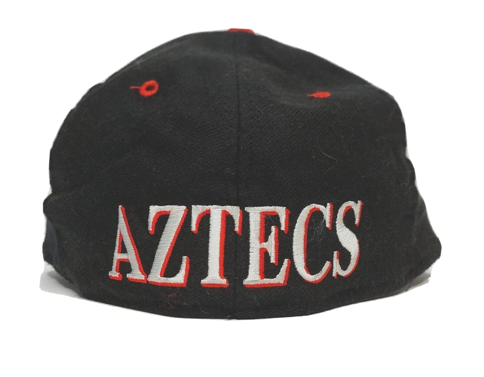 *VINTAGE* Size 7 3/8 - SDSU AZTECS San Diego State TOP of the WORLD *RARE* - Image 3 of 4