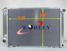 3ROW Aluminum Radiator For 1980-1984 Ford F150 F250 F350 Bronco 5.0L 5.8L