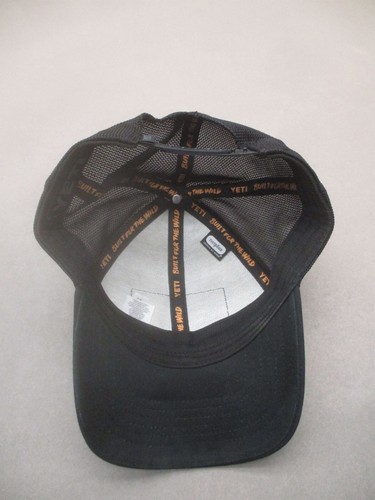 Yeti One Size Erwachsene Unisex schwarz Snapback atmungsaktiv verstellbar Trucker Cap 9M - Bild 6 von 8
