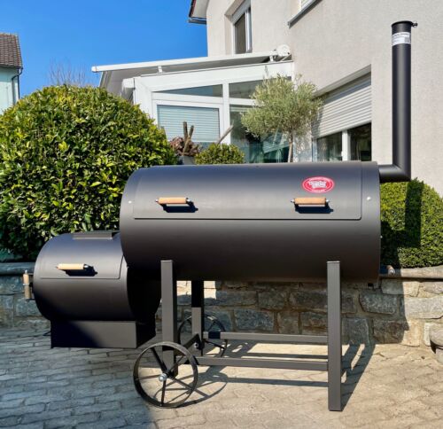 BBQ FriesStyle Smoker XXL 24" mit SFB, Aschekasten, Materialstärke 5 mm - Bild 2 von 10