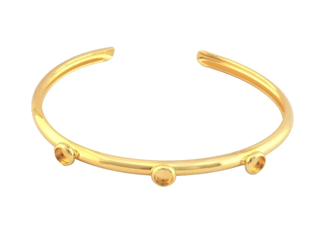 Bases de Pulseras de latón