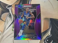 2019-20 Prizm P.J WASHINGTON JR RC Draft Picks Purple Prizm Rookie Card