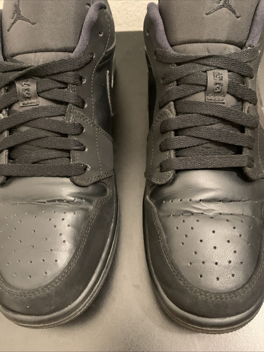 ★関税込★NIKE★NIKE JORDAN POST BLACK★25-31cm★ Size 11.5 - Air Jordan 1 Retro Low Triple Black for sale