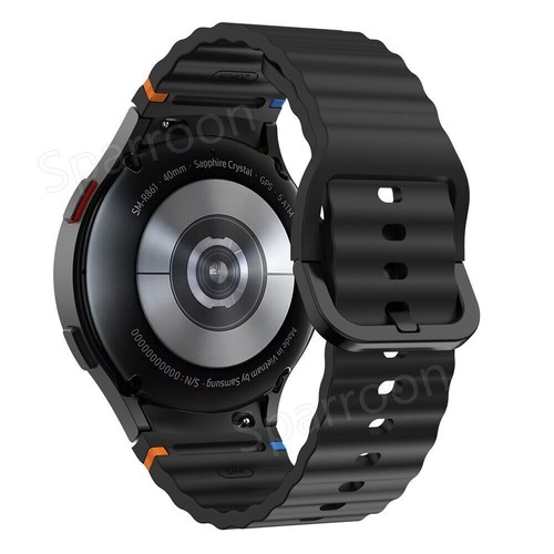For Samsung Galaxy Watch 7/6/5/4/FE 40/44/47mm Sport Silicone Watch Band Strap - Picture 86 of 90