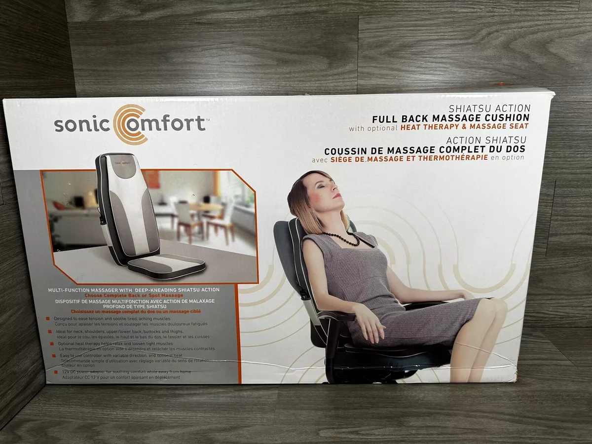 Sonic Comfort Full Back Massager With Heat Therapy Minor Flaw