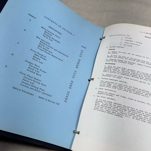Graflex Supply Catalog Parts Lists Crown Graphic Speed Pacemaker Stereo - Book - Picture 8 of 24