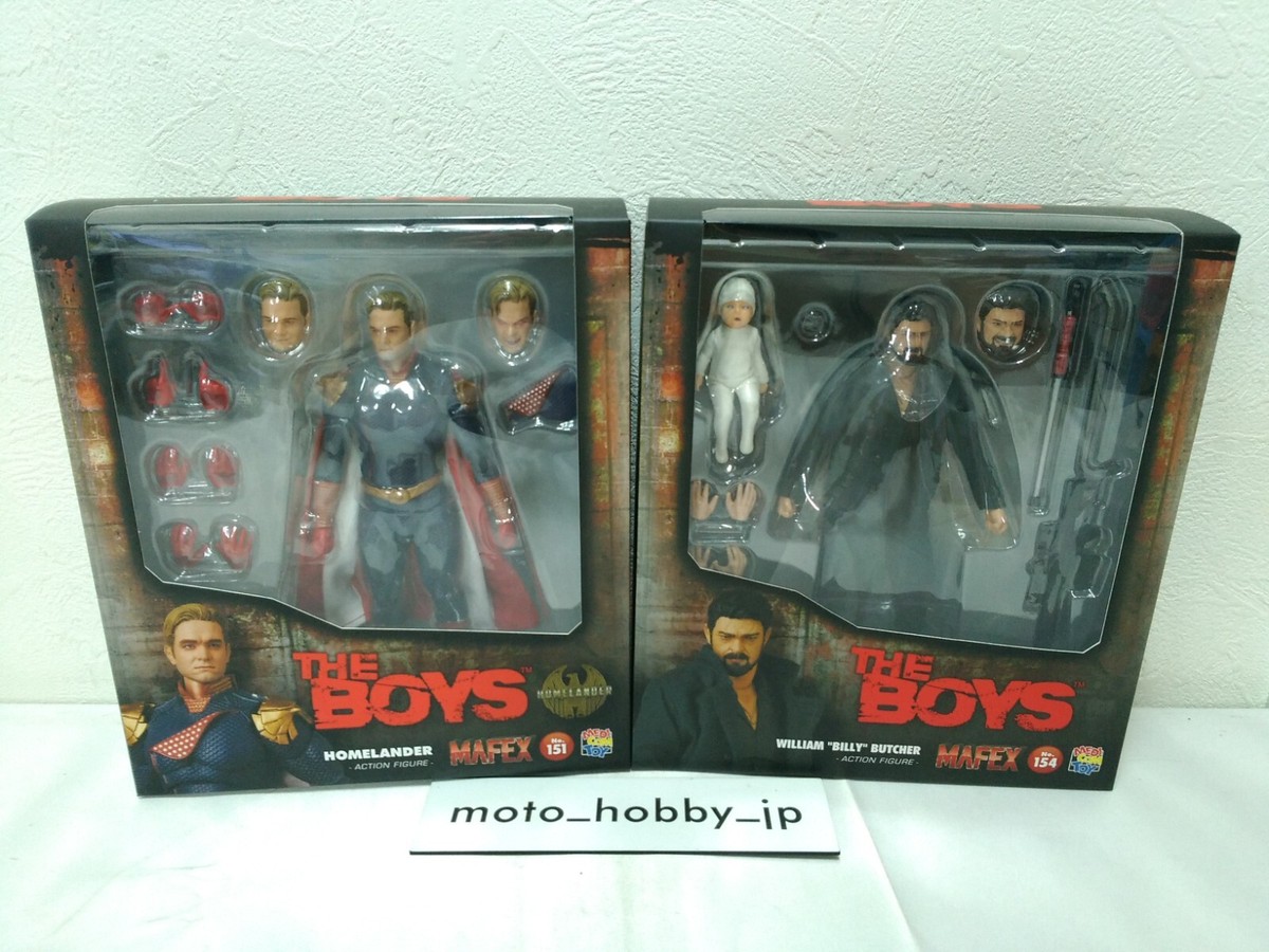 Medicom Toy MAFEX THE BOYS Homelander & Billy Butcher No.151 No