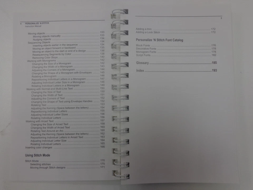 Amazing Designs Personalize n Stitch Instructional Book Manual Tutorial Binder - Image 4 of 4