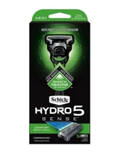 Schick Hydro 5 Sense Sensitive Skin Razor - 1 Handle with 1 Cartridge