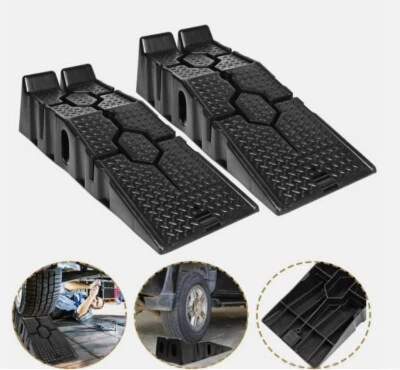 MARKENLOS 1 par de rampas de acceso 2.5T a 330 mm plataforma elevadora plástico automóvil turismo rampa coche DE