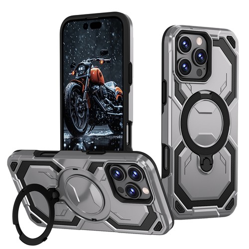 For iPhone 16 Pro Max 15 14 13 Shockproof Hard Ring Stand Back Rugged Case - Picture 40 of 60