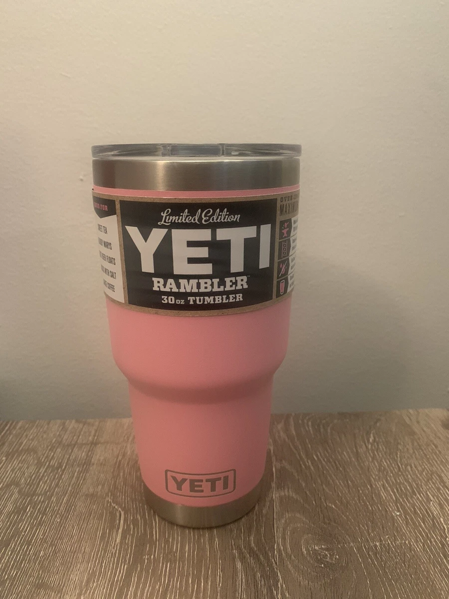 YETI Rambler Tumbler 30oz - LE Harbor Pink - TackleDirect