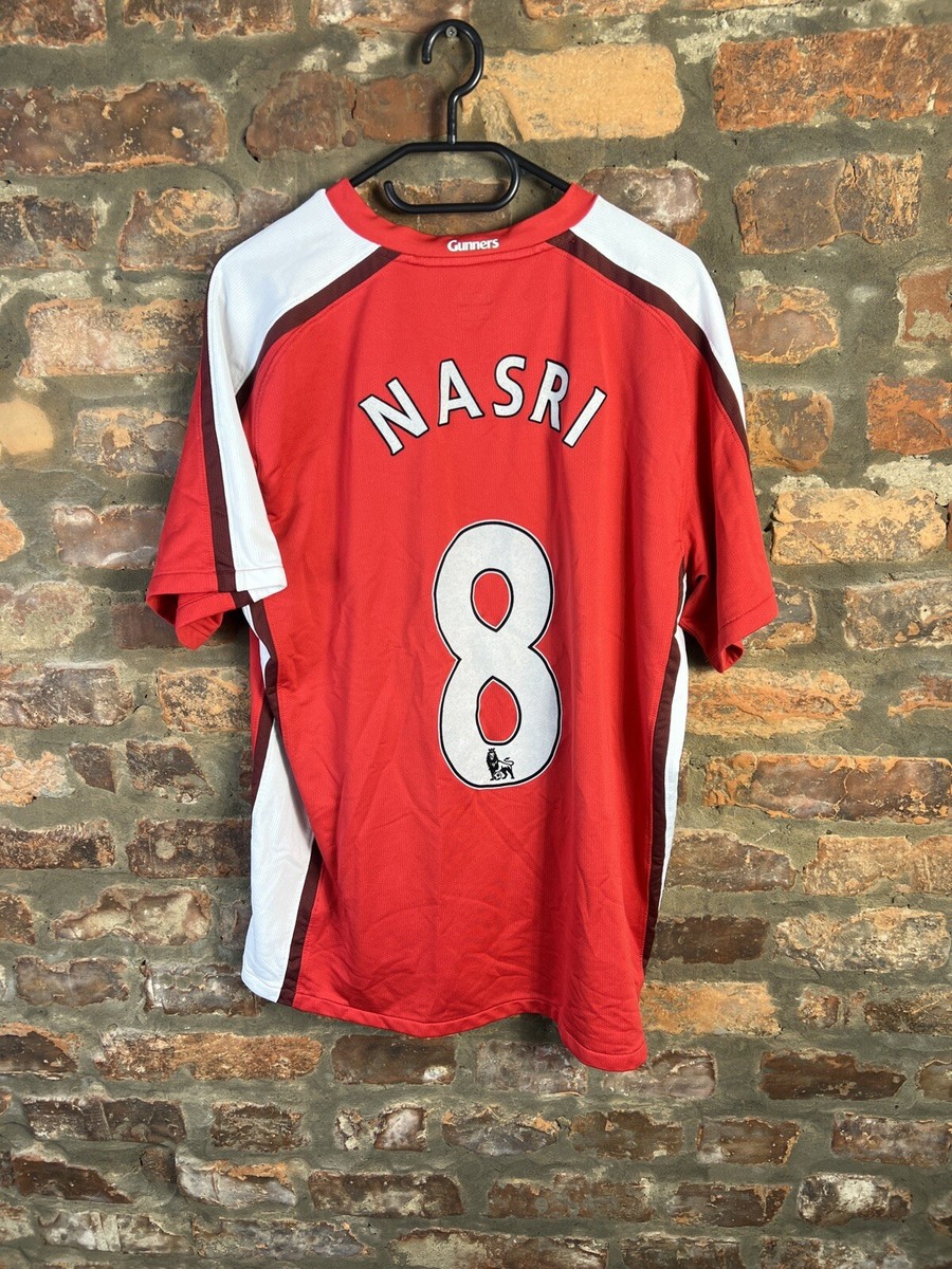 Rare Vintage Arsenal 07/08 NASRI #8 Jersey | eBay