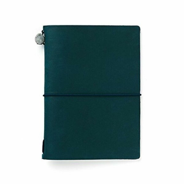 Midori 15240006 Travelers Notebook Passport Size Blue 4902805152402 BBG
