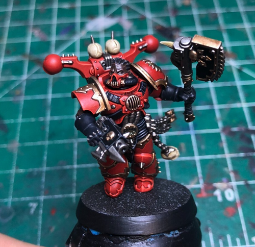 Warhammer 40K Chaos Space Marines - Khorne Berzerker Zaini E Punte X20, Nuovi Non Montati