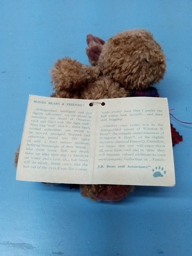 "Boyd's Bears" Moose Plush (LL) - Picture 6 of 6