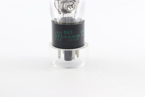 A US JAN SYLVANIA OA3 0A3 VR75 wy2p TUBE IN ORIGINAL BOX Ring Getter ST - Picture 4 of 10