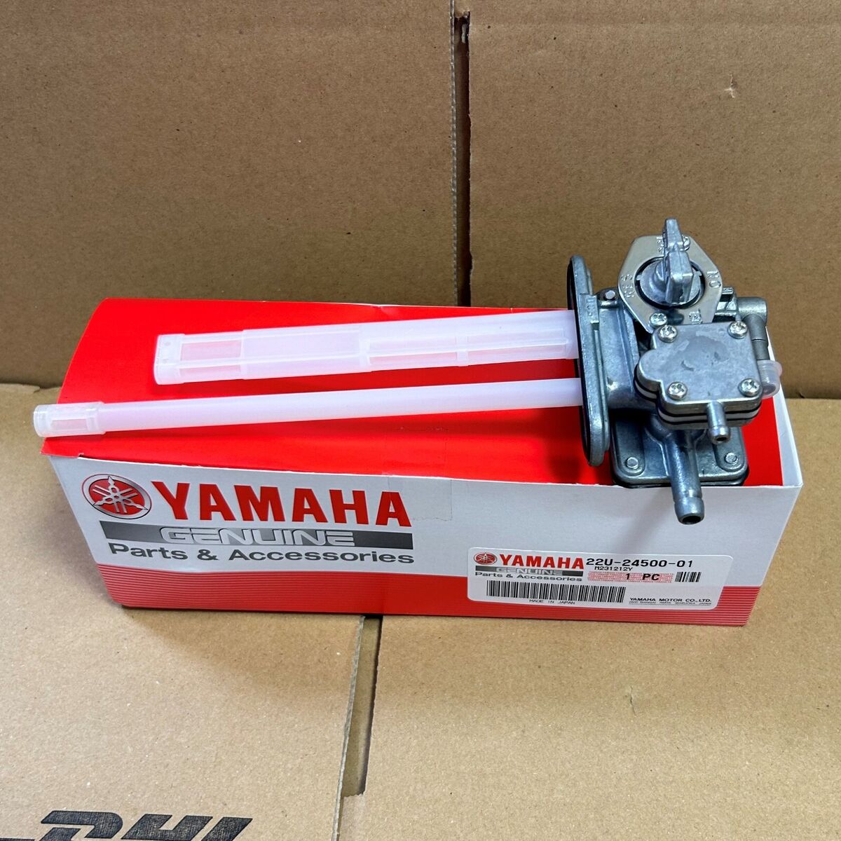 NEW】Yamaha Genuine 1983 XV500 XZ550R FUEL COCK ASSY 22U NEW】Yamaha Genuine 1983 XV500 XZ550R FUEL COCK ASSY 22U