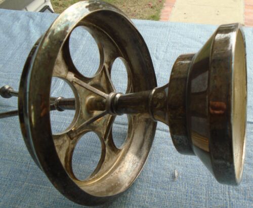 Porta condimento cruet James Tufts 2928 quadruplo placcato argento 1875-1891 antico - Foto 5 di 9