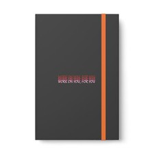 Motivational Color Contrast Notebook - Ruled