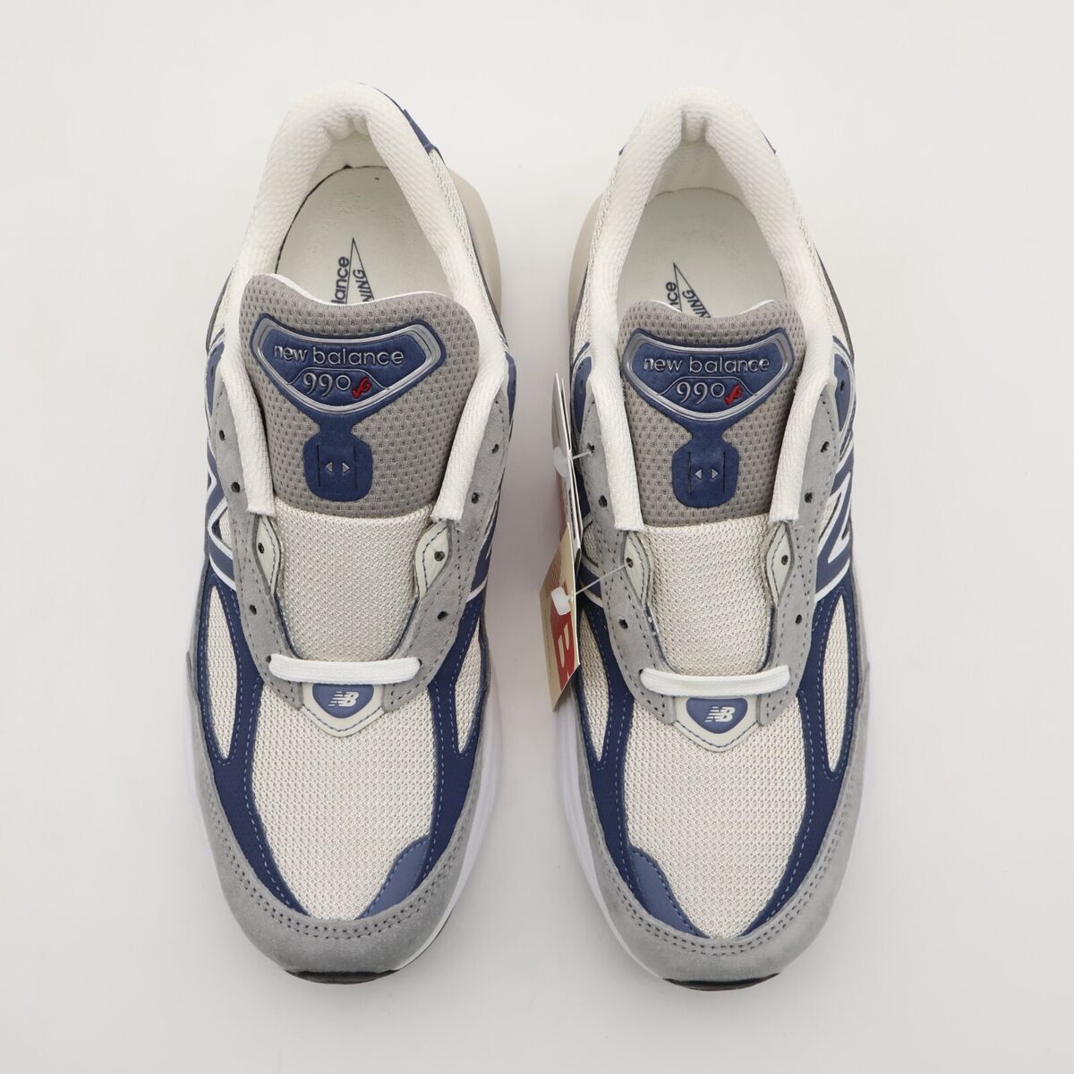 U990TC6 New Balance 990V6 Gray Navy Light Gray Made in USA U990TC6 New Balance 990V6 Gray Navy Light Gray Made in USA