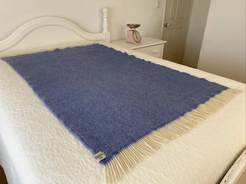 Roros Tweed Norway X Polroger Champagne Picnic Throw Advertising 170cm x 100cm - Image 4 of 4