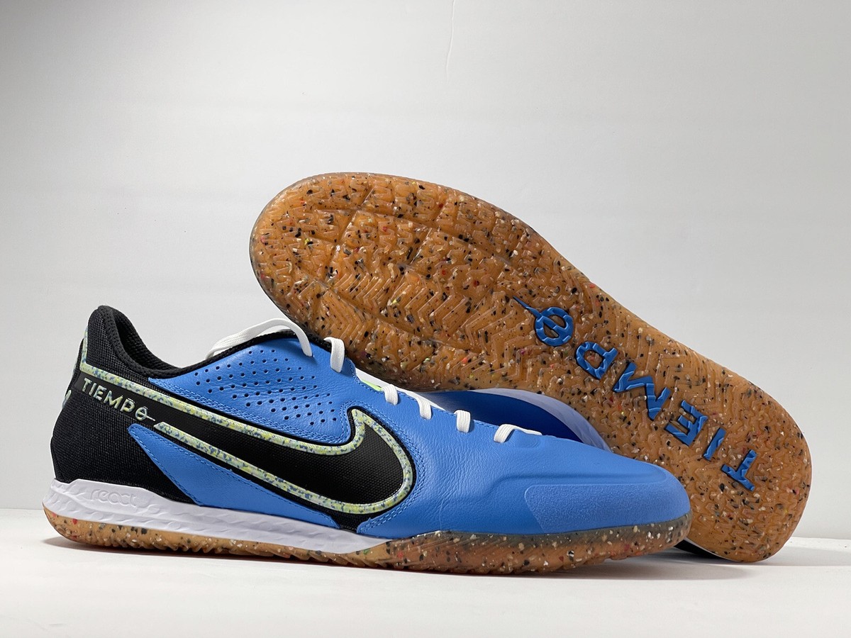 Nike Tiempo React Legend 9 Pro IC DA1183-403 Blue/Lime Glow/Gum