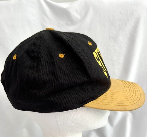 Vtg 90’s Pittsburgh Steelers Hat Cap Football NFL Hot Shots Snap Back Black READ - Picture 5 of 15