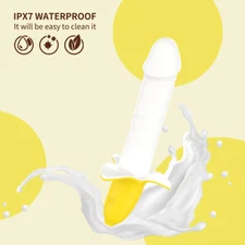 G-Spot Vibrator Clit Massager Sex Toys Thrusting Rabbit Vibrator Dildo for Women