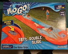 Bestway H2OGo! 18 ft Double Water Slide (52208E)