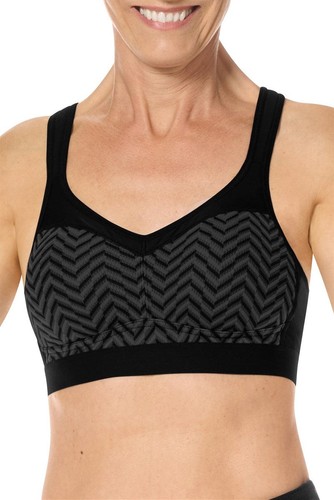 Amoena Post Surgery Sports Bra Jolie Pocketed Mastectomy Sports Bra - Picture 2 of 42
