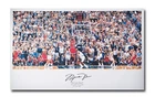 Michael Jordan Signed Autographed 22X36 Photo "The Last Shot" Bulls UDA