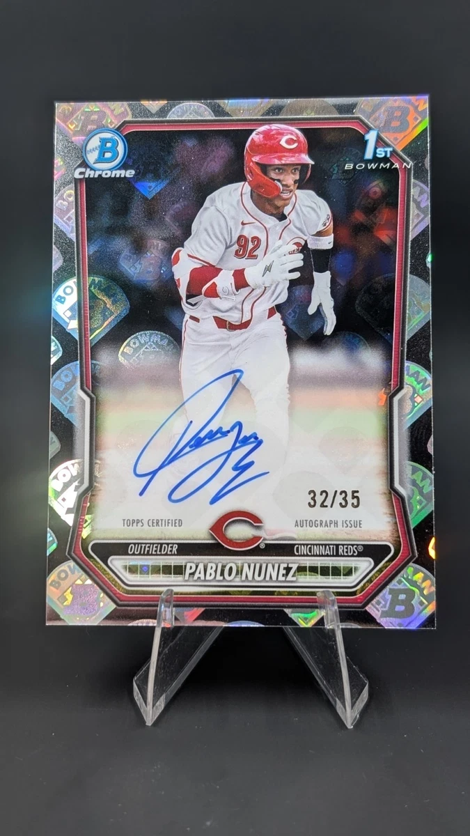 Bowman Cincinnati Reds Baseball Autographed Sports Trading Cards