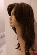 ANGELICA Wig #1625 designed by Noriko for Rene of Paris, Medium Brown**