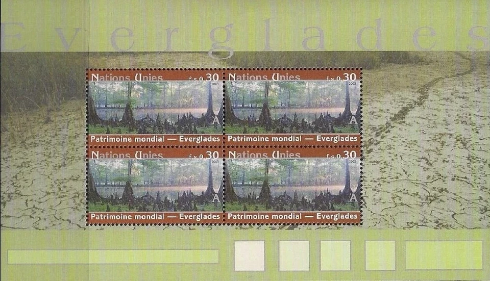 UN Geneva 2003 ☀ USA UNESCO World Heritage Buffalo ☀ MNH ** - Image 3 of 4