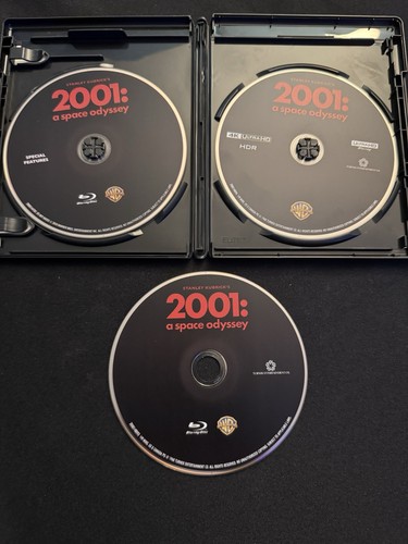2001: A Space Odyssey (1968) - 4K Ultra HD Movie Works Great Clean 3 Discs VGC - Picture 7 of 8