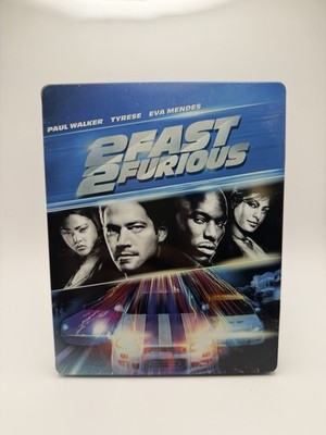2 Fast 2 Furious Steelbook Blu-ray +  DVD Limited Edition Rare