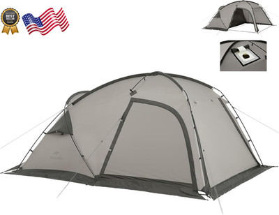 Naturehike Massif Hot Tent with Stove Jack, 4 Season Tent, 1/2/4/6 Person Cam...