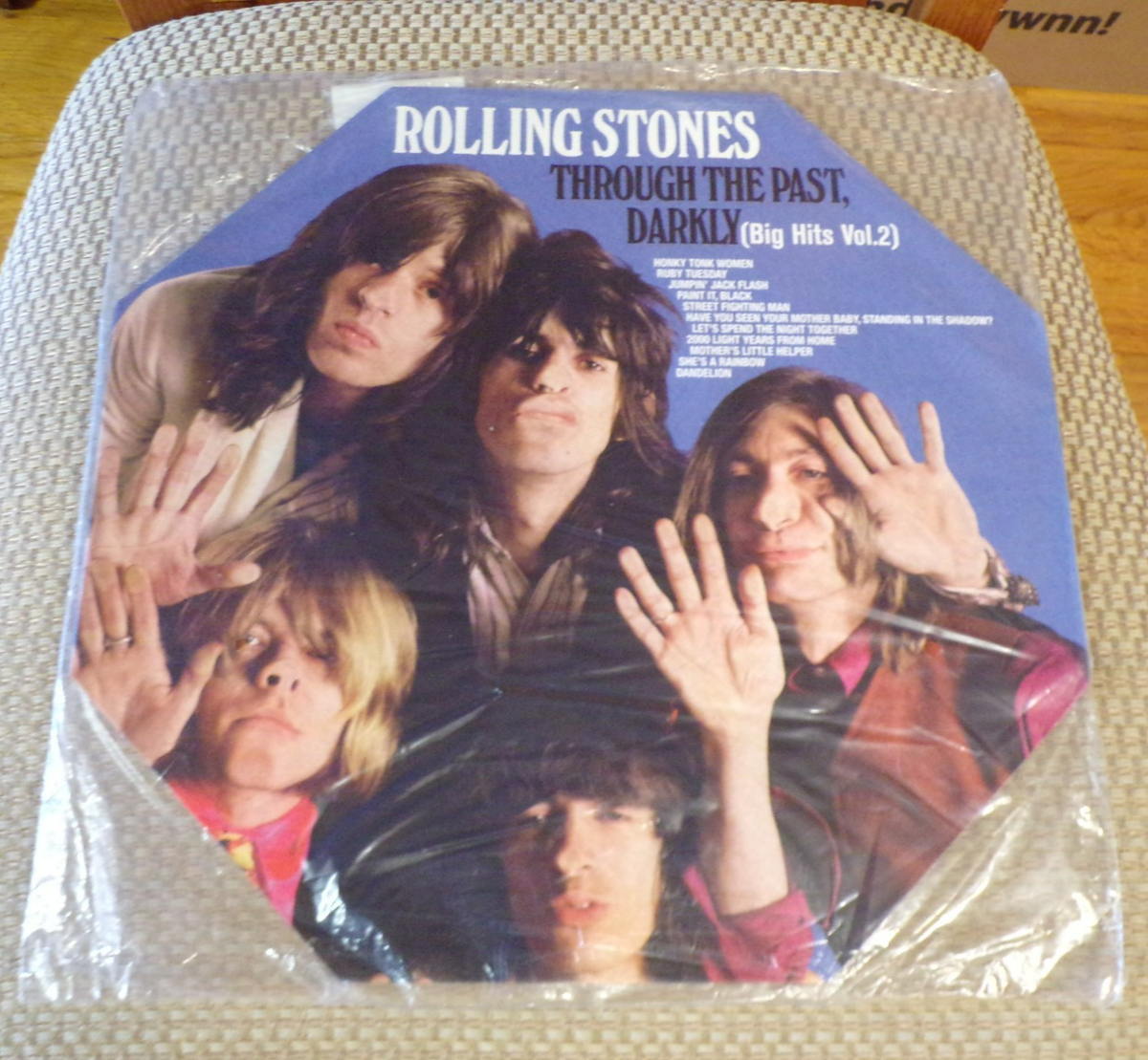 The Rolling Stones Through The Past Darkly 180G Clear Vinyl 2010