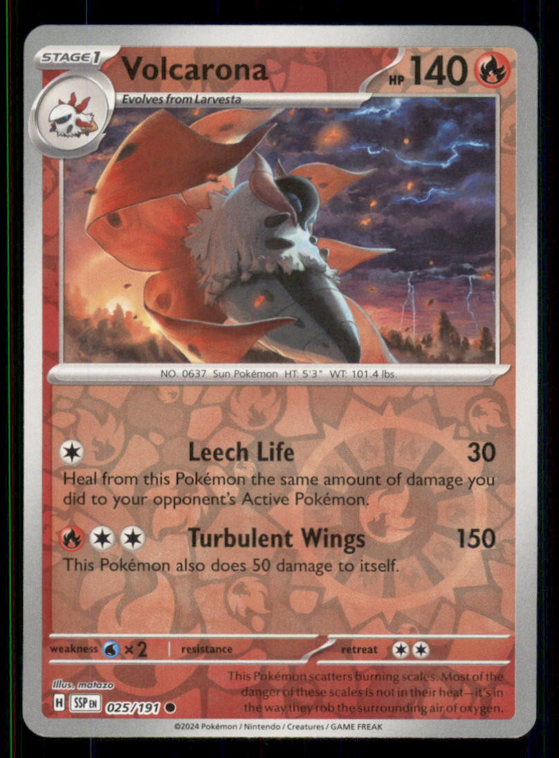 shiny volcarona pokemon card PSA 10 104/086 Japanese Collectible PokeNinJapan If you do Volcarona 025 SV08 Surging Sparks