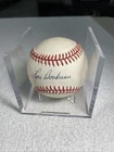 Lou Boudreau Signed American League Rawlings Baseball w/ JSA COA