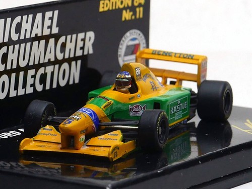 1/64 PMA Benetton B193 #5 Ford F1 GP Hockenheim 1993 Boxed M. Schumacher nr.11 - Picture 4 of 10