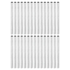 30pcs Round Coupling Nut M4x0.7mm 75mm Rod Bar Stud Tube Nut Sleeve Connector